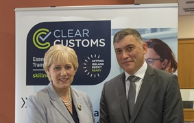 Minister Heather Humphreys TD Supports CILT Skillnet Clear Customs Training