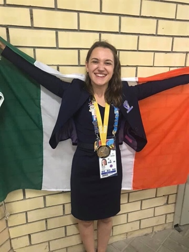 Megan Wins Gold