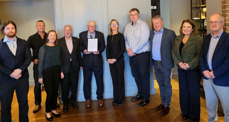 CILT Ireland Honours Roy Boneham for Outstanding Contribution to Dangerous Goods Management