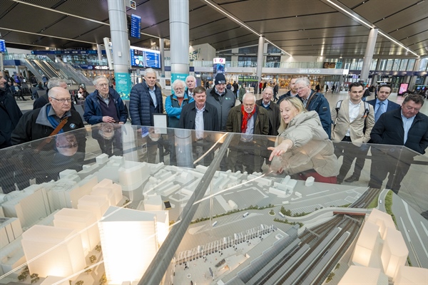 Field Visit of CILT Ireland to Belfast Grand Central Station, March 2026